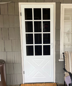 Traditonal Wood Screen Door