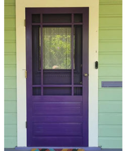 Wood Screen Door Craftsman Mission Bungalow Style