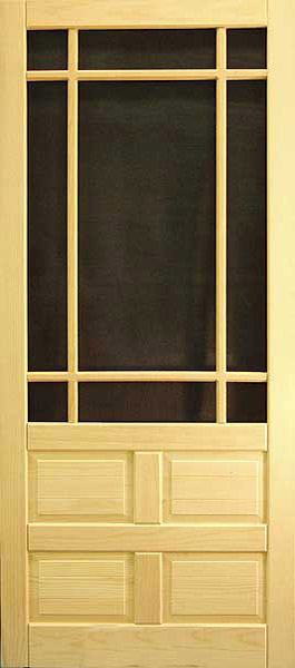 Model 3640-H Wood Screen Door