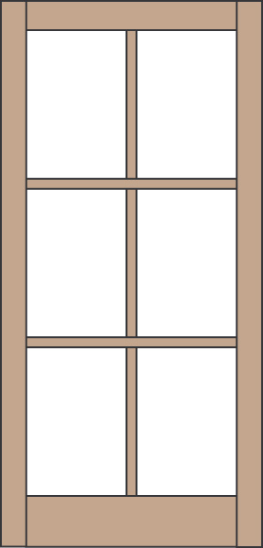 Model 411 Wood Screen Door