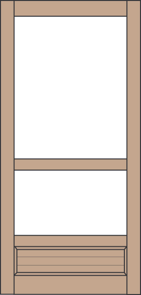Model 415 Wood Screen Door
