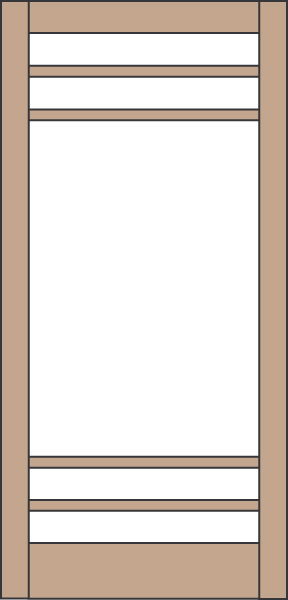 Model 416 Wood Screen Door