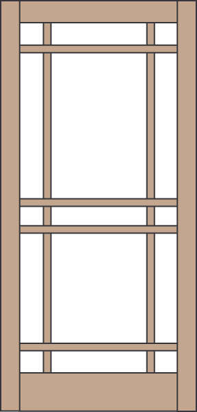 Model 418 Wood Screen Door