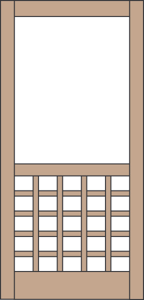 Model 426 Wood Screen Door