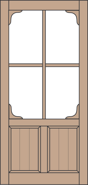Model 430 Wood Screen Door