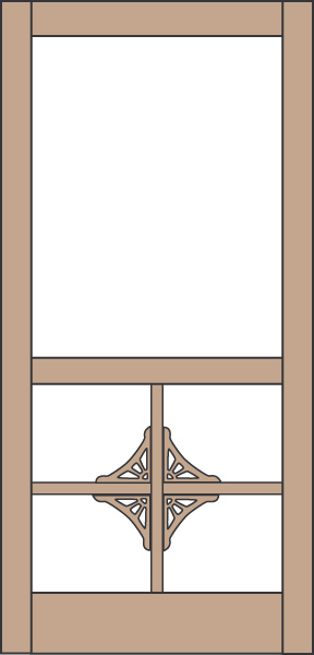 Model 432 Wood Screen Door
