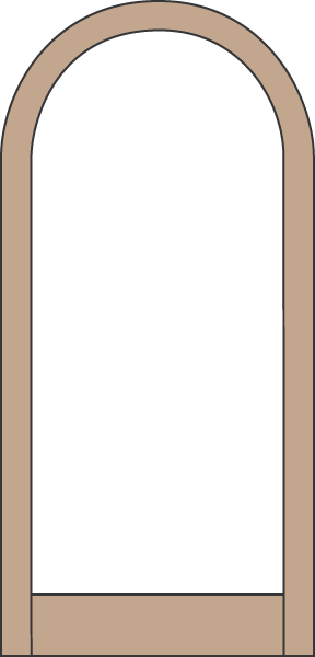 Model A101 Wood Screen Door