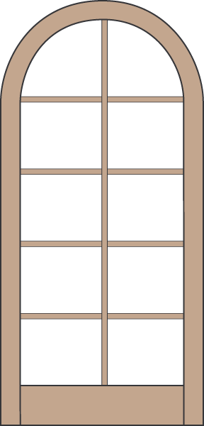 Model A115 Wood Screen Door