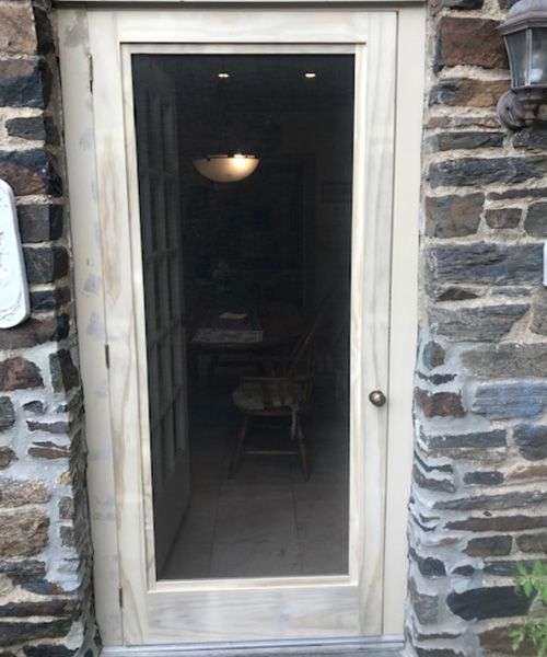 Model 3600 Full View Traditional Accoya Wood Screen Storm Door