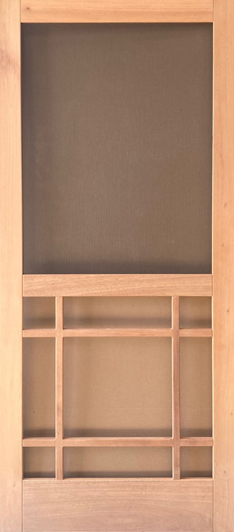 Model 360PT Craftsman Bungalow Wood Screen Door