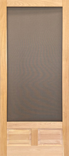 Model 3620 Mahogany Screen Door